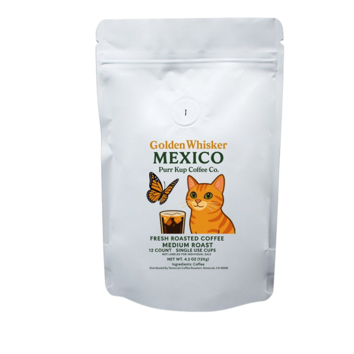 Golden Whisker Mexico Coffee Pods