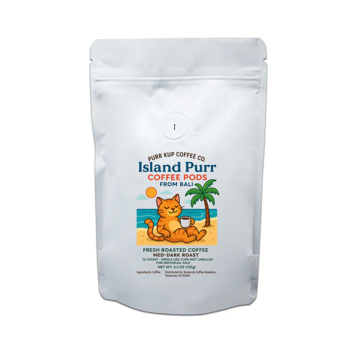 Island Purr Coffee Pods- Single Origin- Bali