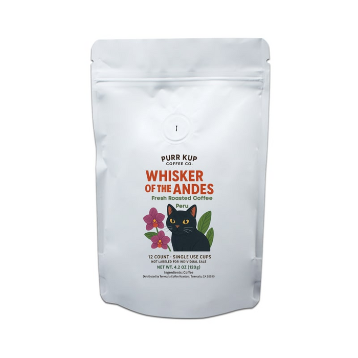 Whisker of the Andes-Coffee Pods- Peru