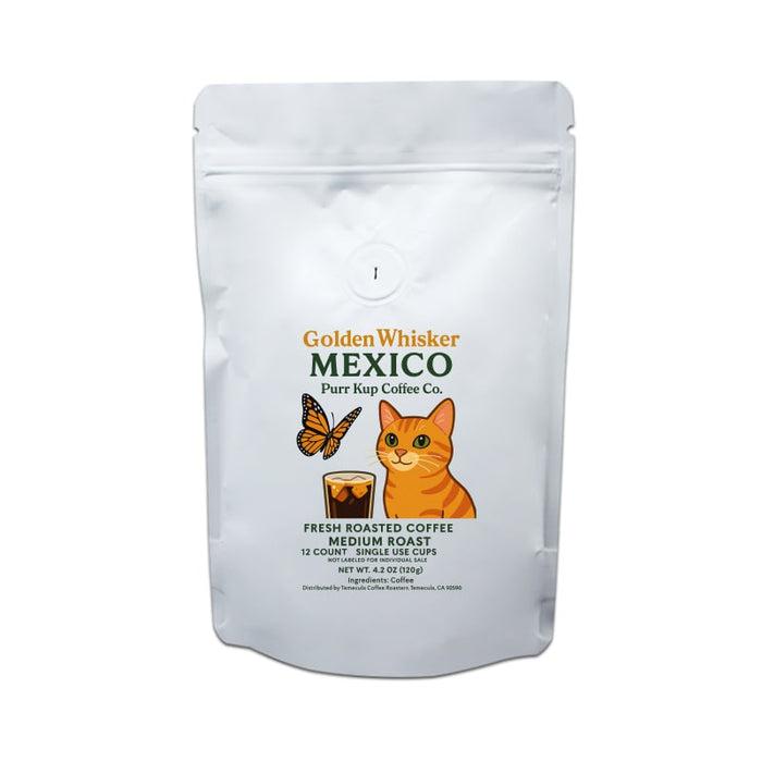 Golden Whisker Mexico Coffee Pods